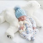 Baby Pillow Polar Bear Plush Stuffed Toy.jpeg